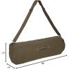 image:imageSTANSPORT  Deluxe Duffel Bag With Zipper For Gym Travel amp StorageOlive Green