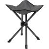 image:imageStansport Apex FoldUp Stool G140  BlackGrey Portable and Lightweight Stool for Camping Fishing Hiking Backpacking and More  300 lbs weight capacity