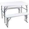 image:imageStansport Compact Portable Kids Picnic Table  Foldable SpaceSaving Design with Locking Legs  Lightweight Childrens Picnic Set for Travel Parks Campsite  Durable Steel Frame amp Easy Clean SurfaceWith Benches