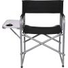image:imageStansport Directors Chair with Side Table One Size Black
