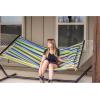 image:imageStansport Outdoor Camping Hammock with Pillow and StandBlueGreenRed