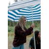 image:imageStansport Picnic Table and Umbrella Combo  BrownStandard Version