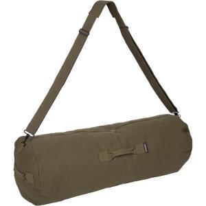 image:imageSTANSPORT  Deluxe Duffel Bag With Zipper For Gym Travel amp StorageOlive Green