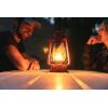 image:imageStansport Hurricane Lantern  Classic Metal Kerosene Oil Lamp with Glass Globe and Adjustable Wick  Portable Emergency Lighting amp Decorative IndoorOutdoor Camping Lantern Red12 Inch