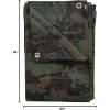 image:imageStansport MediumDuty RipStop Tarp 8 x 10  Green Camo T810C5 X 7Feet