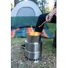 image:imageStainless Steel Wood Burning Stove Extra Large  Portable Camping Backpacking Hiking  Picnic BBQ