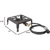 image:imageStansport Cast Iron Portable Camping StoveSingle Burner