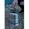 image:imageStansport Stainless Steel Wood Burning Stove Small  Portable Camping Backpacking Hiking  Picnic BBQ