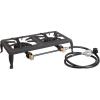 image:imageStansport Cast Iron Portable Camping StoveDouble Burner