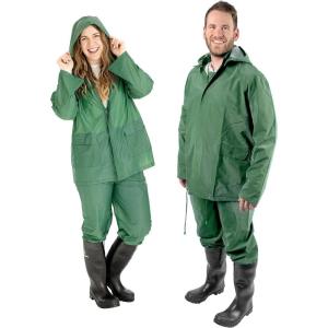 image:imageStansport Rainsuit3piece Deluxe Rainsuit  Green