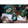 image:imageStansport Deluxe 24Piece Enamel Tableware Set  Enamel Plates and Bowls Lightweight and Durable Camp Dish Set for Camping and Backpacking Plates and Bowls for 4 PeopleGreen