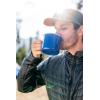 image:imageStansport Enamel Coffee Mug with Stainless Steel Rim  Durable Camping Cup for Coffee Tea amp Hot Cocoa  For Backpacking Hiking amp RV  Classic Outdoor Style Lightweight Drinkware StayCool Handle24 oz Coffee Mug