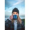 image:imageStansport Enamel Coffee Mug with Stainless Steel Rim  Durable Camping Cup for Coffee Tea amp Hot Cocoa  For Backpacking Hiking amp RV  Classic Outdoor Style Lightweight Drinkware StayCool Handle12 oz Coffee Mug