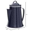 image:imageStansport Enamel Percolator Coffee Pot amp 4 Mug Set 11230BlueBlue
