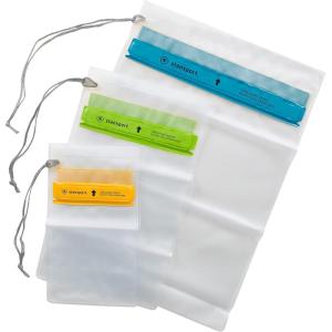 image:imageStansport 3Pack Waterproof Pouches White One Size