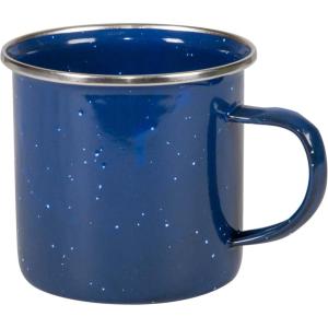 image:imageStansport Enamel Coffee Mug with Stainless Steel Rim  Durable Camping Cup for Coffee Tea amp Hot Cocoa  For Backpacking Hiking amp RV  Classic Outdoor Style Lightweight Drinkware StayCool Handle12 oz Coffee Mug