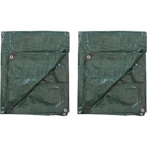 image:imageStansport MediumDuty RipStop Tarp 8 x 10  Dark Green T810  Medium Duty Waterproof for Outdoor Camping  5 Mil Thick Durable and Reliable Cover for All Your Camping Needs10 X 12feet  Two Pack