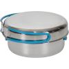 image:imageStansport Stainless Steel Camping Cookware Set  Durable Nesting Mess Kit for Backpacking Hiking amp Outdoor Cooking  Compact Portable Pot amp Pan with Carry Bag  Multiple Sizes for Family to Solo Use5 Piece Silver