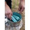 image:imageStansport Stainless Steel Camping Cookware Set  Durable Nesting Mess Kit for Backpacking Hiking amp Outdoor Cooking  Compact Portable Pot amp Pan with Carry Bag  Multiple Sizes for Family to Solo Use12 Piece