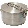 image:imageStansport Stainless Steel Camping Cookware Set  Durable Nesting Mess Kit for Backpacking Hiking amp Outdoor Cooking  Compact Portable Pot amp Pan with Carry Bag  Multiple Sizes for Family to Solo Use12 Piece
