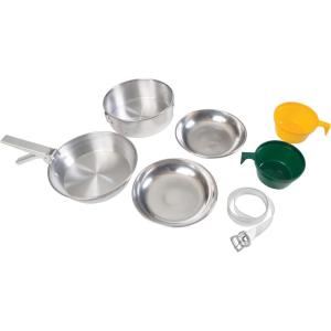 image:imageStansport Deluxe Polished Outside Aluminum Cook Set 8Piece