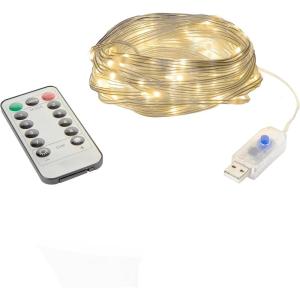 image:imageStansport 117100 30 LED Outdoor String Lights with Remote