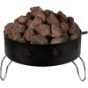 image:imageStansport 088 Propane Fire Pitwith Lava Rocks One Size Black
