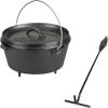 image:imageStansport PreSeasoned Cast Iron Dutch OvenWith Lid Lifter