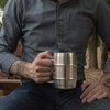 image:imageStansport Stainless Steel Mug  Copper16 oz Camp Mug  Silver