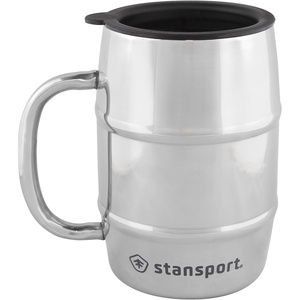 image:imageStansport Stainless Steel Mug  Copper16 oz Camp Mug  Silver