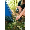 image:imageStansport 12 Steel Tent Stakes  4 Pack Silver 12 L x 075 W x 05 H