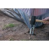 image:imageStansport 12 Steel Tent Stakes  4 Pack Silver 12 L x 075 W x 05 H