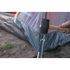 image:imageStansport 12 Steel Tent Stakes  4 Pack Silver 12 L x 075 W x 05 H